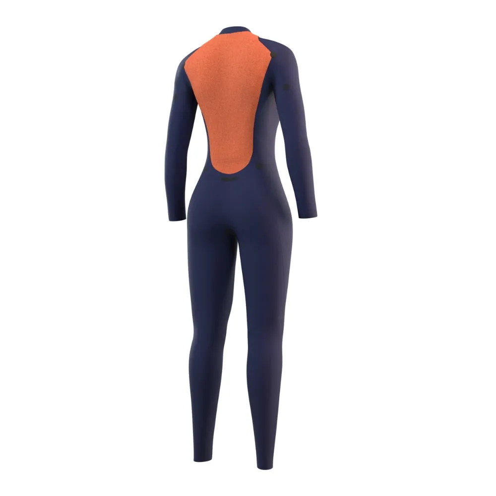 MYSTIC WMS STAR 5/3 BACK ZIP BLACK